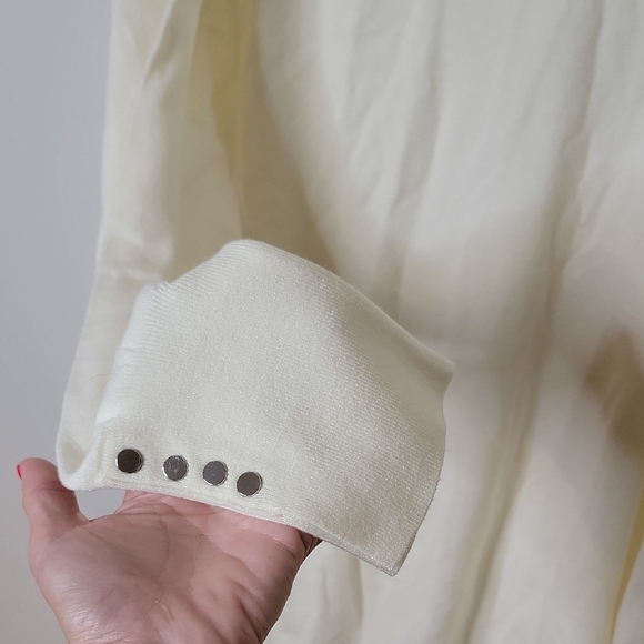 Torrid Off-White Turtleneck Sweater - Picture 2 of 6